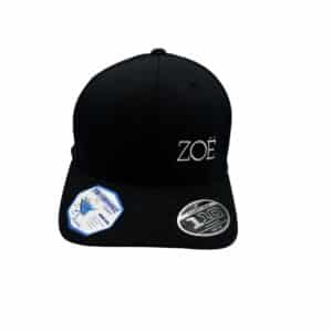 Zoë Adjustable Baseball Cap ( Black )