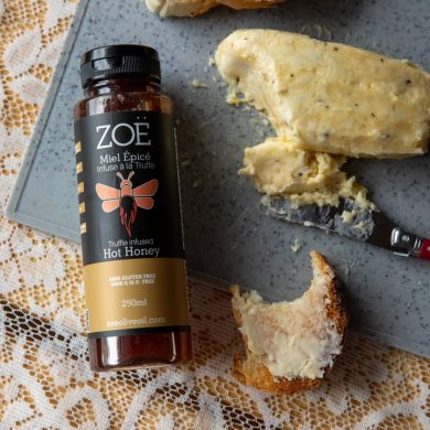 zoe-olive-oil- Hot_Honey_Truffle_Infused_Butter